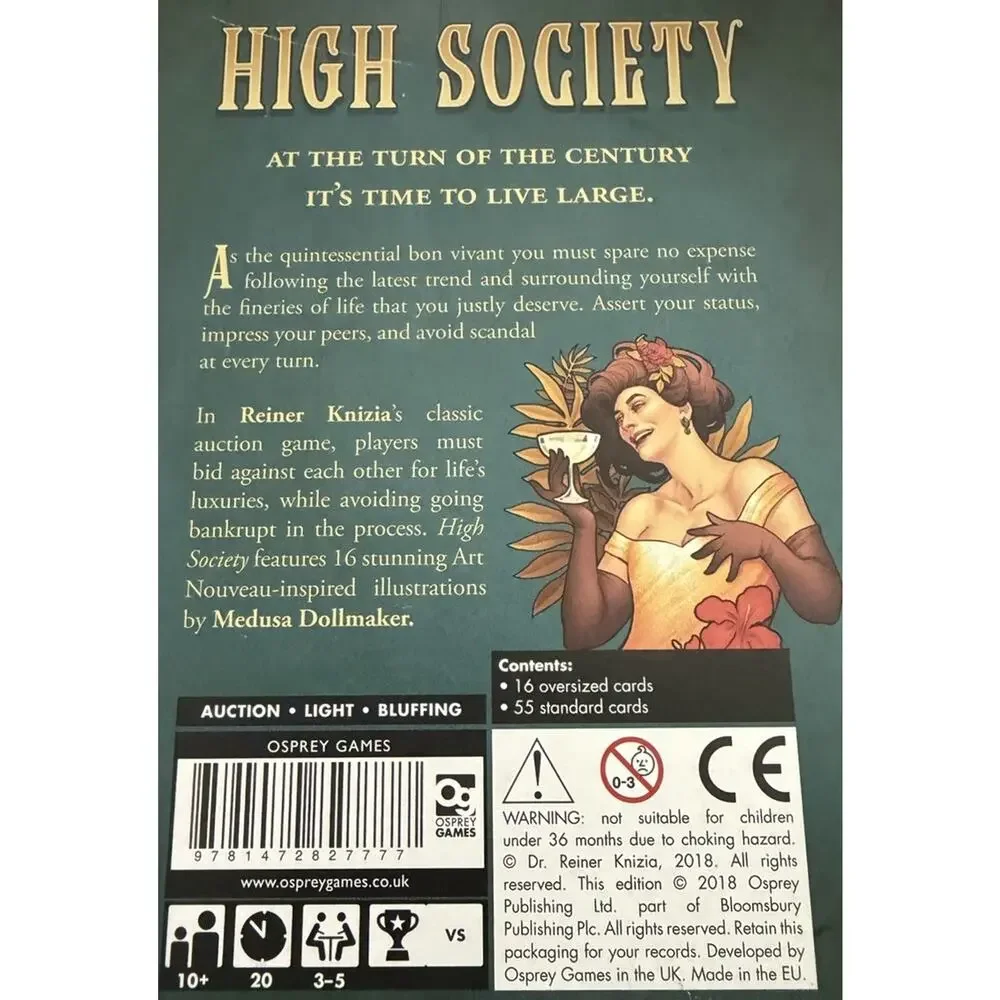 High Society - 9781472827777 Game - Live Large